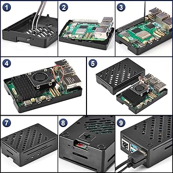 Amazon.com: Vemico Raspberry Pi 5 Kit 8GB RAM with Active